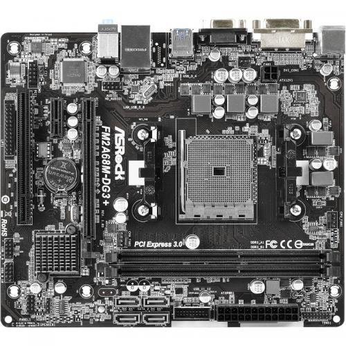 Placa de baza ASRock FM2A68M-DG3+