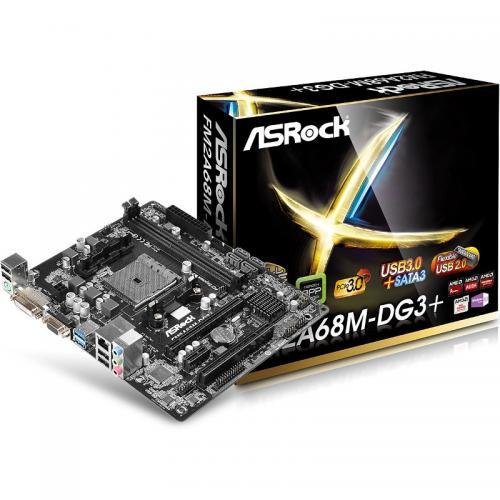 Placa de baza ASRock FM2A68M-DG3+